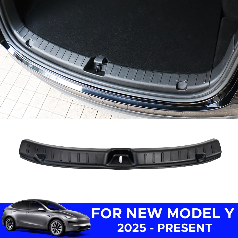 

For Tesla New Model Y LAUNCH 2025 Trunk Threshold Strip TPE Anti Scratch Protection Lid