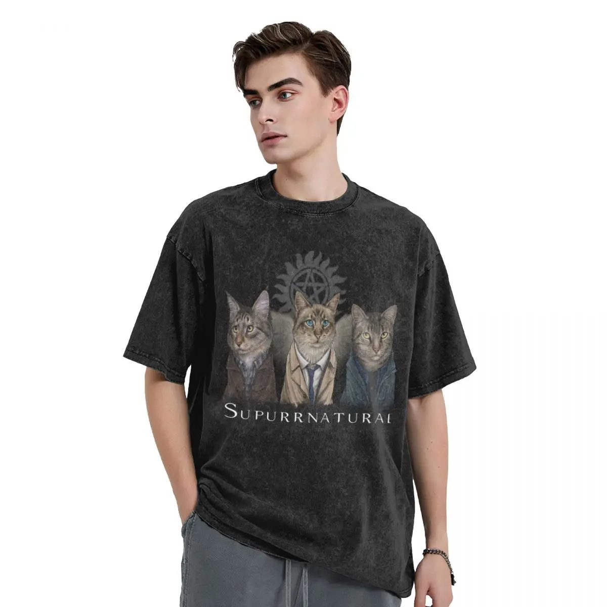 

Supurrnatural T-Shirt shirts graphic oversized graphic tee mens clothes