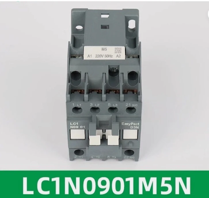 العلامة التجارية الجديدة الأصلية LC1N0901M5N التحكم 3P قواطع (1NC) التيار المتناوب 3 = 440 فولت 9A 220 فولت 50 هرتز التسليم السريع