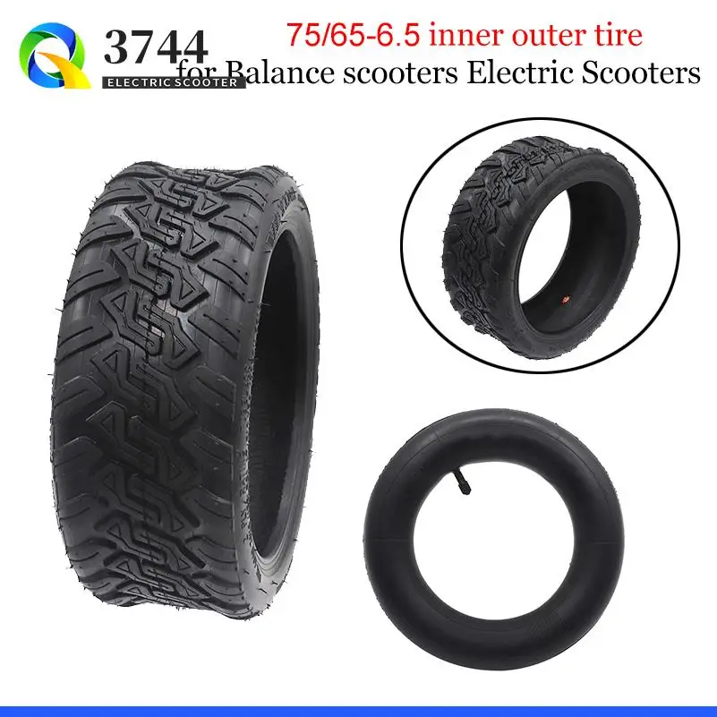 

75/65-6.5 Tyre Inner Tube Outer Tire For Kugoo G-Booster Electric Scooter 10 Inch Front Rear Tires Cycling Accessories