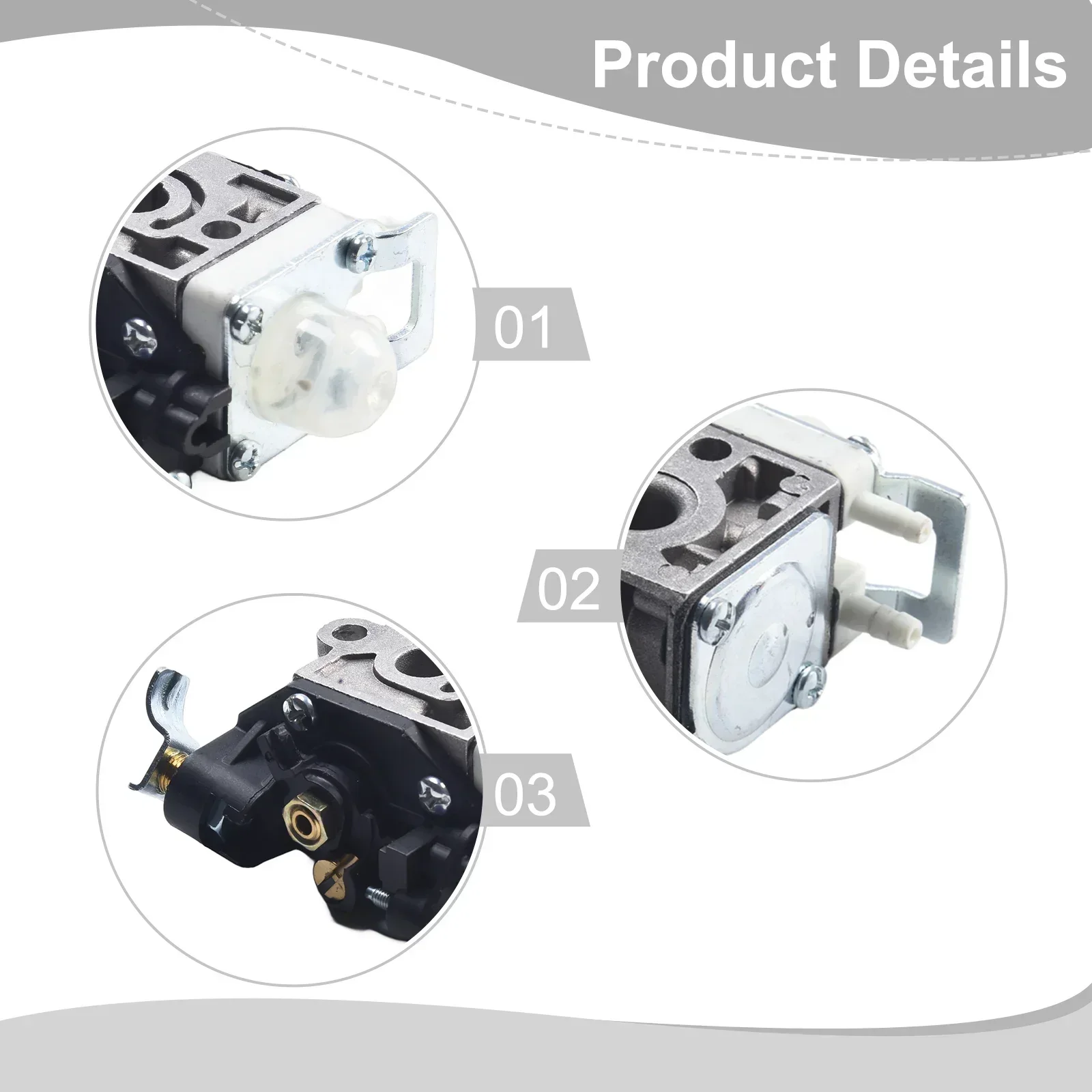 Compatible Carburetor for Echo Power Blowers  Ensures Long lasting and Reliable Use  Complete Installation Kit