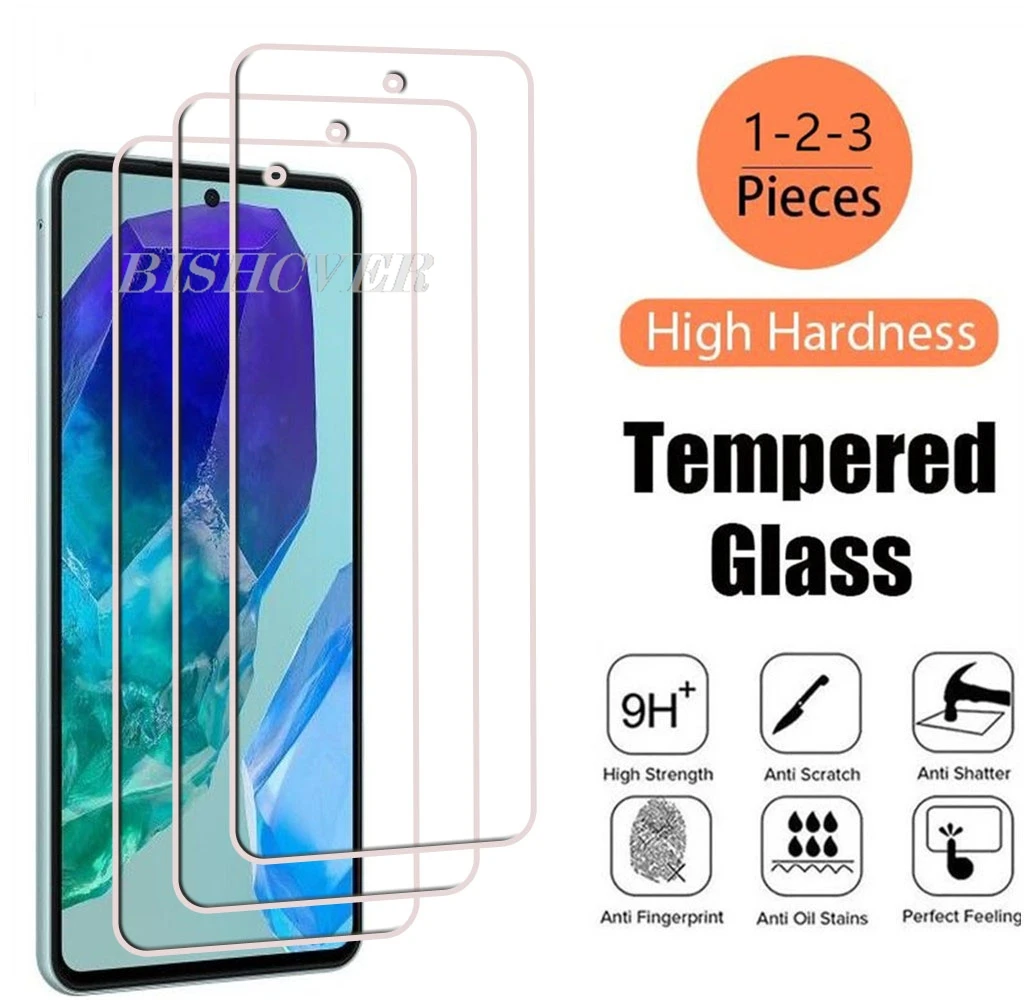 Tempered Glass On For Samsung Galaxy M55 5G 6.7