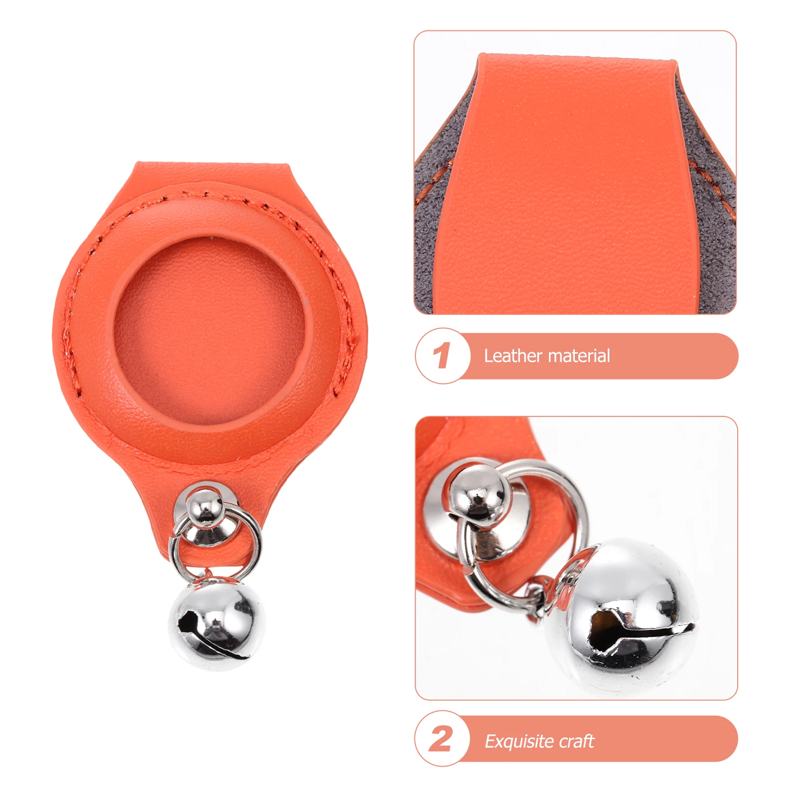 

Smart Tracer Protective Cover Durable Anti-Collision Lightweight Sleeve For Pets Keys Luggage Compatible With Airtag