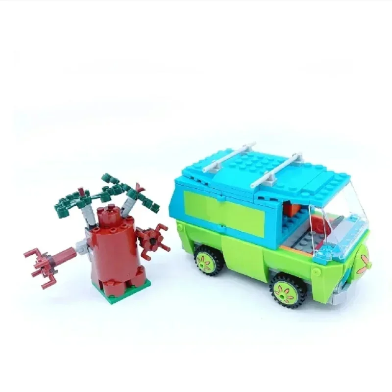 Mystery Bus Model Building Block Bricks, brinquedos compatíveis com bricolage para menina e menino, presentes de Natal e aniversário para crianças 75902, 305pcs