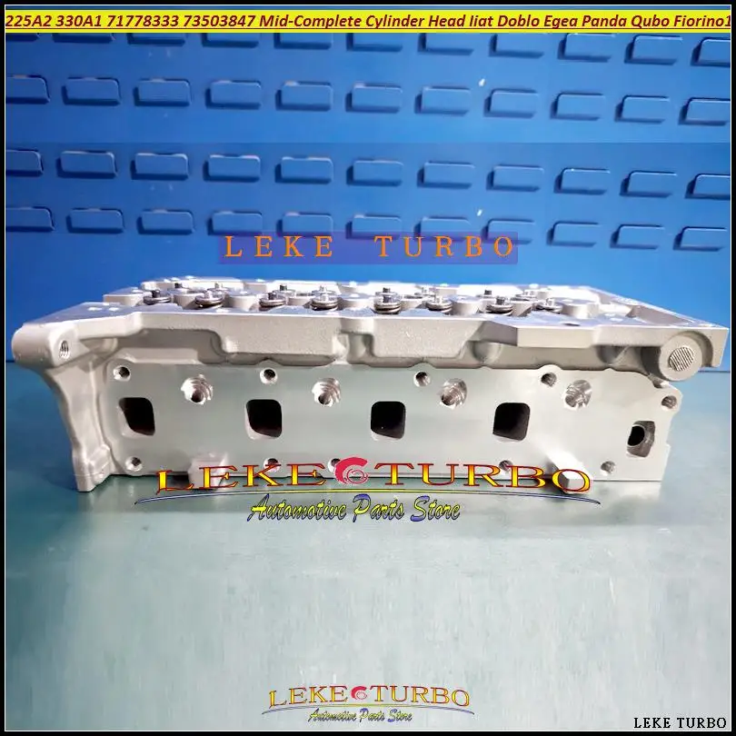 225A2 330A1 71778333 73503847 Half-ASSY Complete Cylinder Head For FIAT Doblo EGEA 16V Panda Qubo Fiorino E6 1248c 1.2L 1.3L JTD