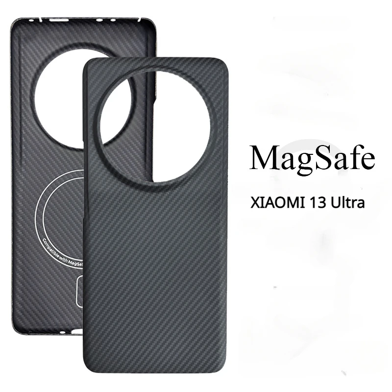 Carbon Fiber Case for Xiaomi 13 Ultra,  Phone Case with Aramid Fiber, Protective Cover for Xiaomi 13 Ultra