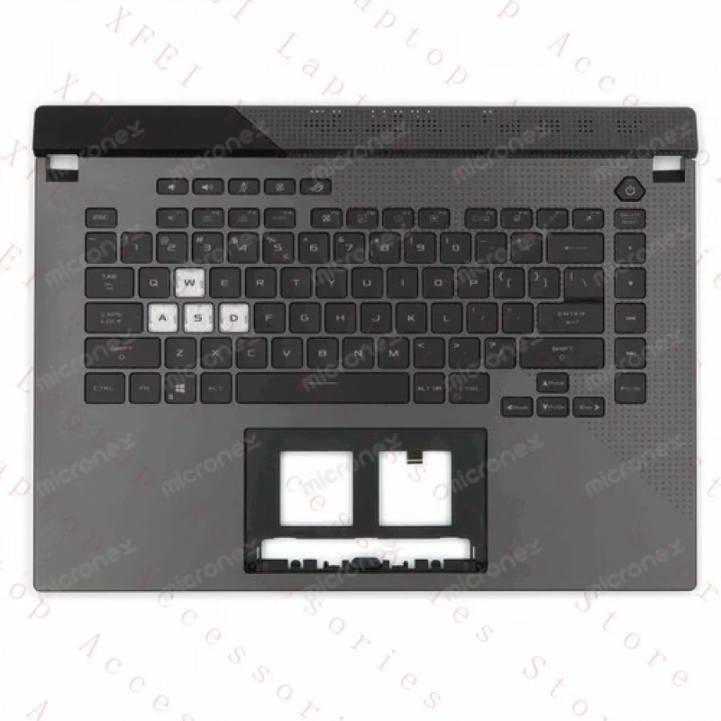 F  FOR Asus ROG Strix G15 G513QM Palmrest Keyboard LED RGB US-International