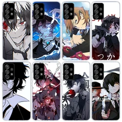 Anime Bungou Stray Dogs Phone Case For Samsung Galaxy A17 A57 A37 A16 A26 A36 A56 A15 A25 A35 A55 A14 A13 A54 A53 A34 A24 A33 A2