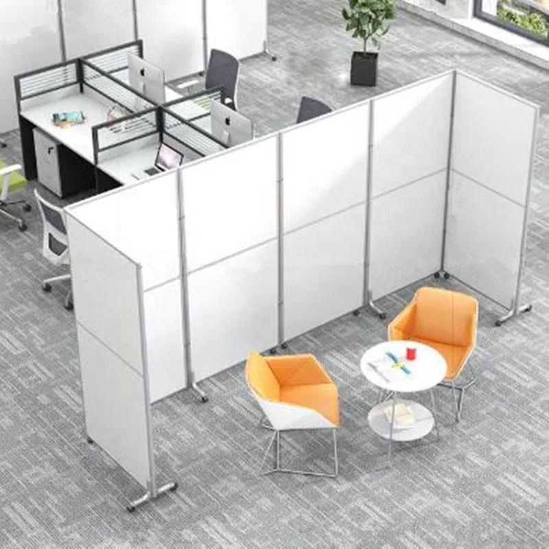 Modern Foldable Screen Movable Partition Office Table Divider Partition Panel Wall Office Partitions Wall