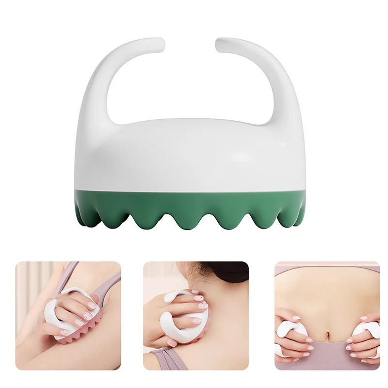 

1Pcs Massage Relaxation Brush Body Belly Massager Brush Therapy Massage Tools For Calf Shoulder Skin Relief Waist Neck Skin Care