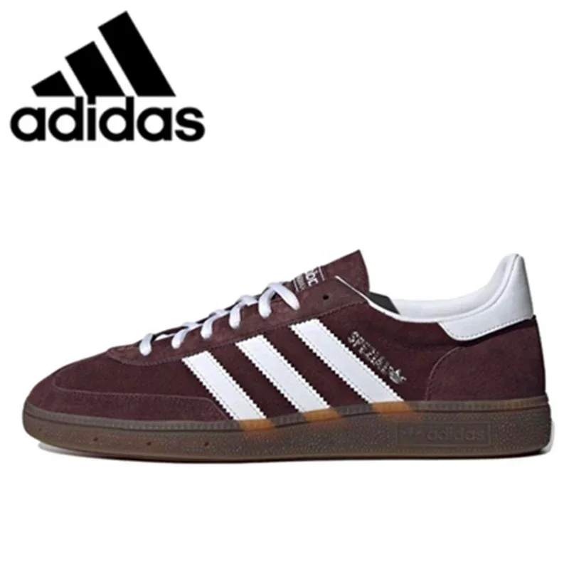 Adidas Originals HANDBALL SPEZIAL Men Women Board Shoes Are Soft, Comfortable, Non Slip, Wear-resistant, Low Cut, Blue Orange