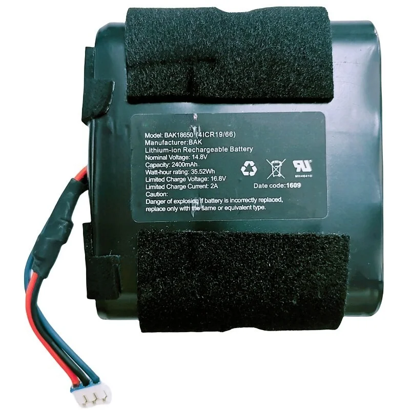 Replacement Li-ion Battery Pack BAK18650 4ICR19/66 14.8V 2400mAh For Libratone Zipp Wireless Bluetooth Speaker