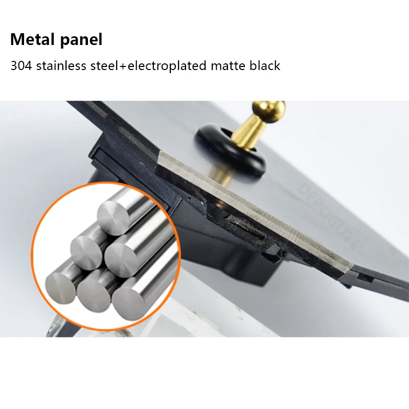86 نوع ريترو التبديل 1-4 عصابة 2 طريقة الجدار ضوء النحاس رافعة تبديل التبديل الأسود ماتي لوحة من الفولاذ المقاوم للصدأ الاتحاد الأوروبي FR مخرج طاقة #2