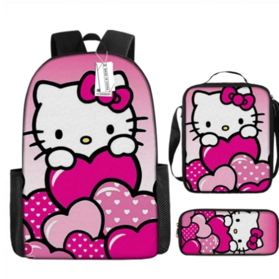 Plecaki Kuromi nastolatki wodoodporny Bookbag dla licealistki chłopcy tornister Anime Kawaii Cartoon tornister Mochila