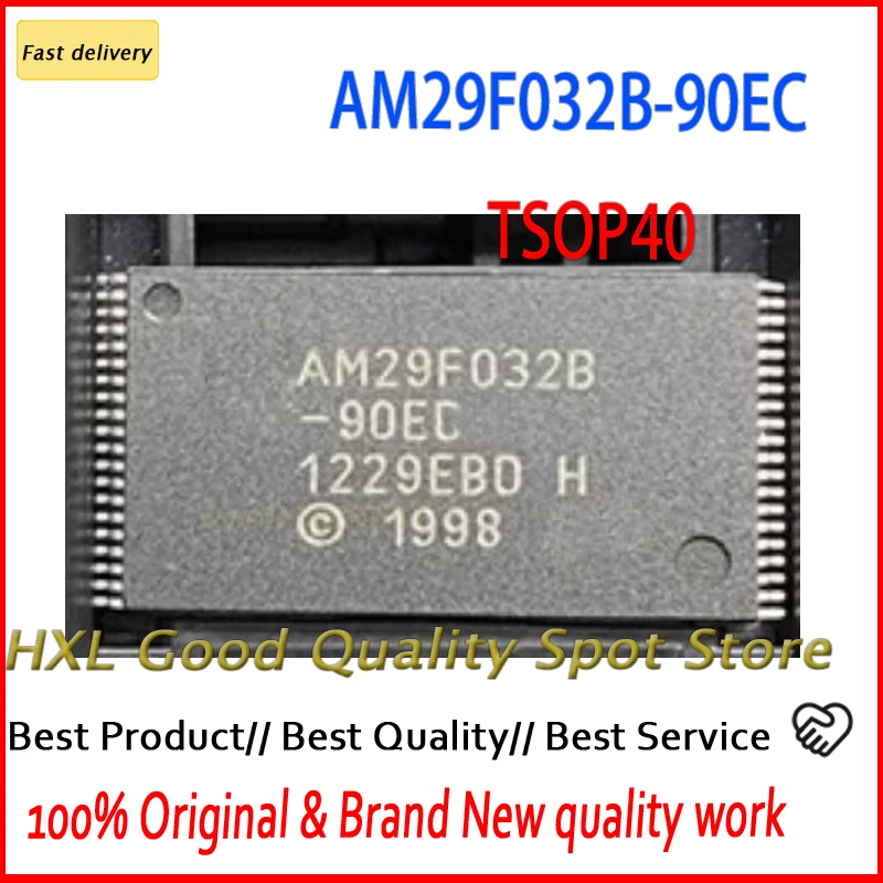 

1~10pcs/lot AM29F032 AM29F032B AM29F032B-90EC TSOP40 Original genuine