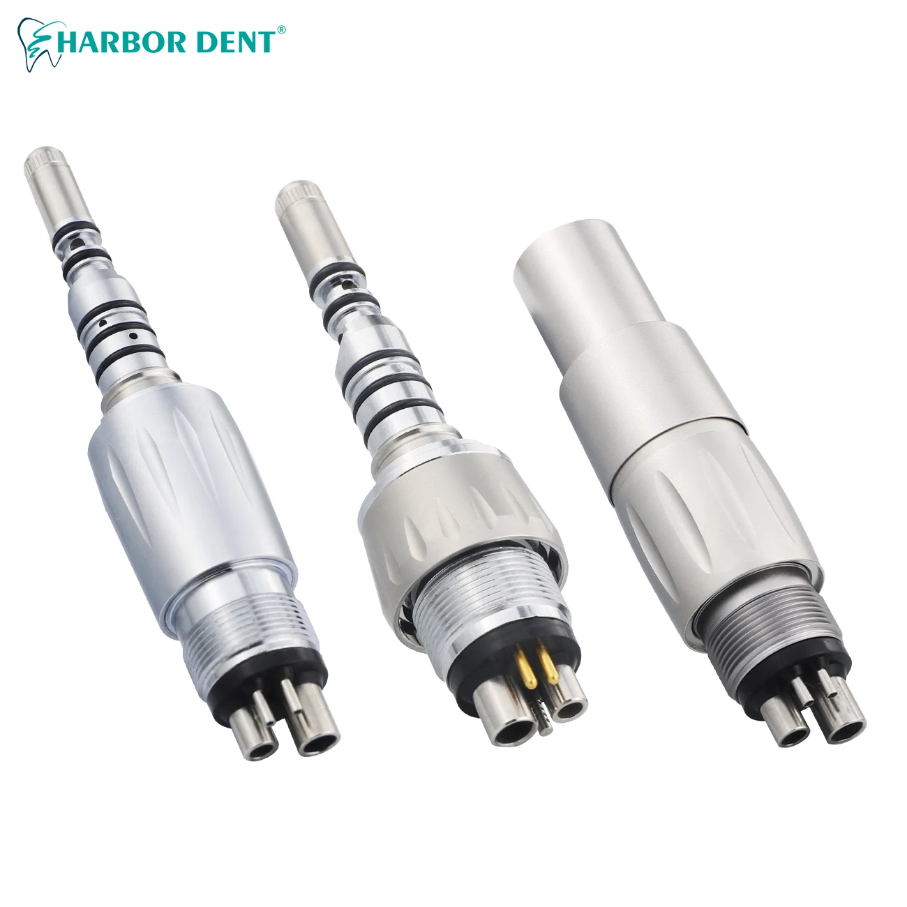 Dental Quick Coupler Dentist 4/6Holes Optical Quick Connector for Dentistry Handpiece Air Turbine