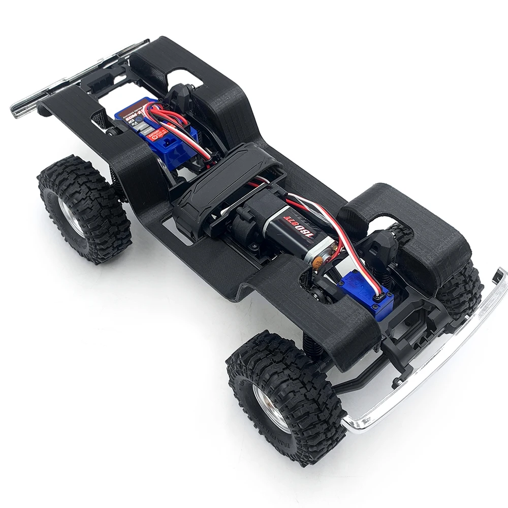 YEAHRUN Przednie i tylne chlapacze Błotnik do gąsienic 1/10 RC Axial SCX10 II 90046 Do symulacji błotników 1/18 TRX4-M Podszewka