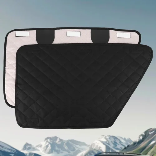 Protector de puerta de coche para mascotas, cubierta de puerta de coche para perros, contra arañazos, manchas, cubierta resistente al desgaste para Interior de coche, 2 uds.