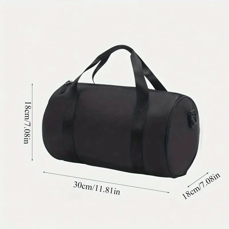 1pc Customizable Letter Dancer Print Handbag, Large Capacity Crossbody Bag, Multi-Color Options Fashion Storage Bag, Suitable
