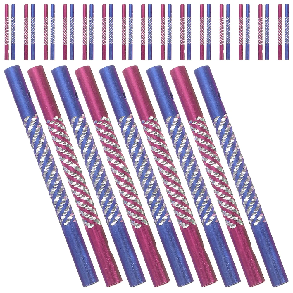 40 قطعة من أنابيب الرياح المصنوعة من الألومنيوم، لوازم يدوية لتزيين حديقة المنزل، قلادة معلقة معدنية متينة للبالغين