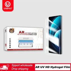 UNIPRO 20 50Pcs UV Fiberglass Protective Film HD Fiber Glass Protective Film Hydrogel Screen Protector Cutting Machine Plottor