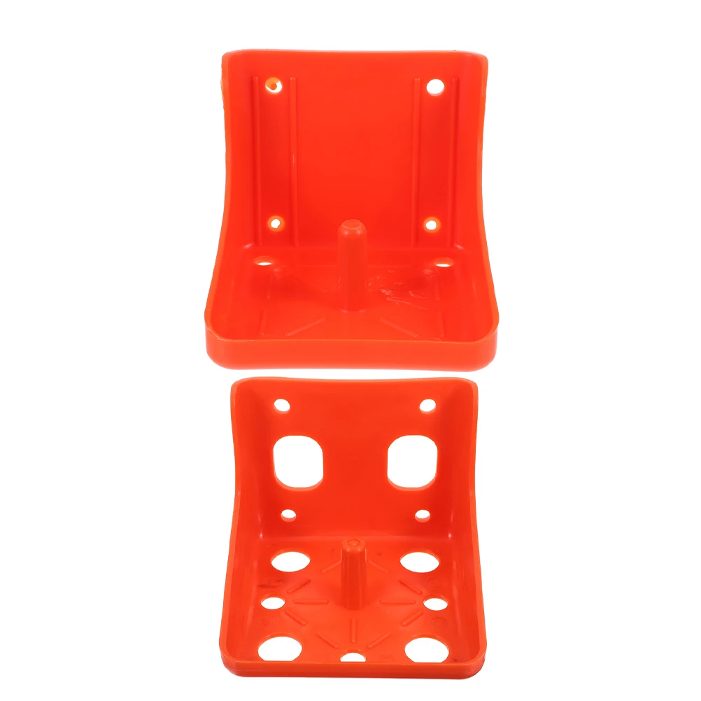 

2pcs Heavy Duty Salt Block Holder For Livestock Large Opening Durable Lick Box Feed Storage Transport Compatible With Various