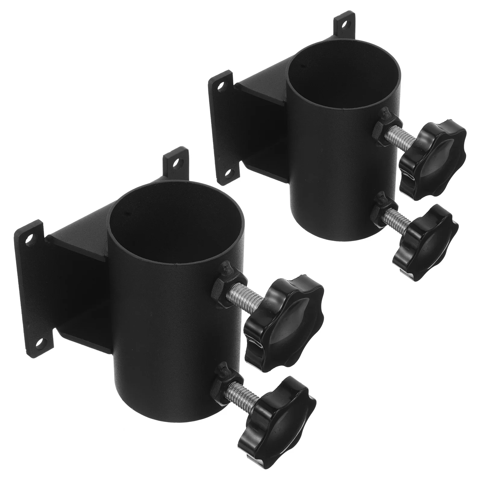 

2Pcs Patio Umbrella Clamp Heavy Duty Adjustable Deck Mount Bracket Holder Stand for Balcony Garden Outdoor Umbrella Stand Patio