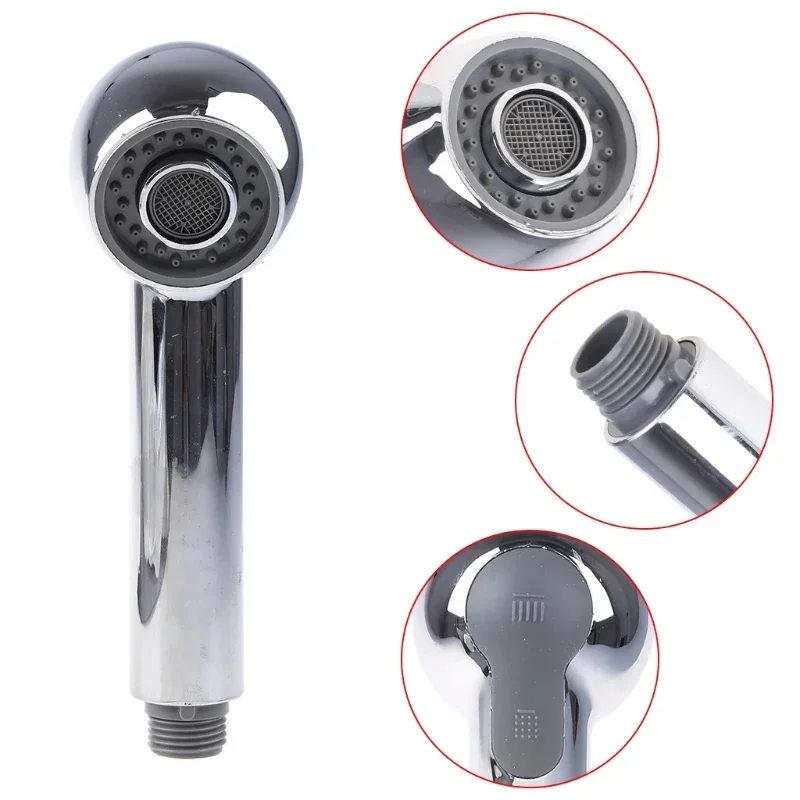 Replacement Shower Head Kitchen Utensil Dishwasher Kitchen Shower Sink Spout ABS Handheld Water Saving Shower Head 1/2in male