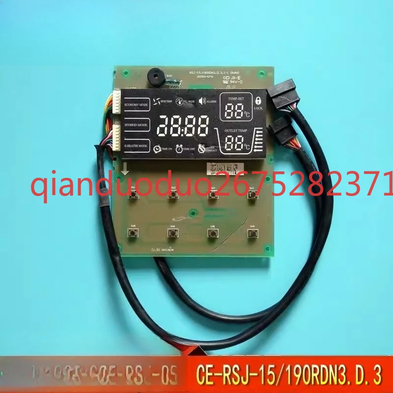 

Applicable to Chinese brand new beauty air conditioner air energy display board CE-RSJ-15 190RDN3.D.3 control board