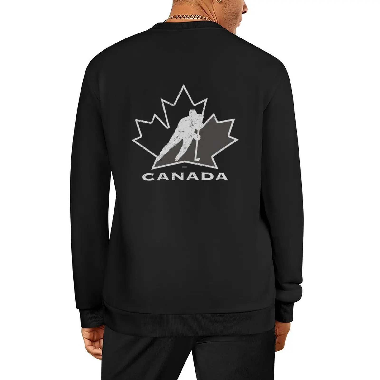 

Canada Hockey Pullover korean style clothes mens clothing men's winter sweater men's sweat-shirt set sweatshirt male