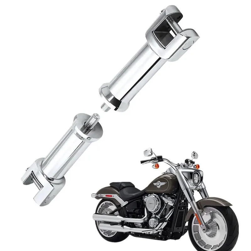 For Harley Deluxe Street Bob Fat Boy Sport Glide Softail Slim 2018-2022 2019 Passenger Motorcycle Rear Footpeg Supports Mounts