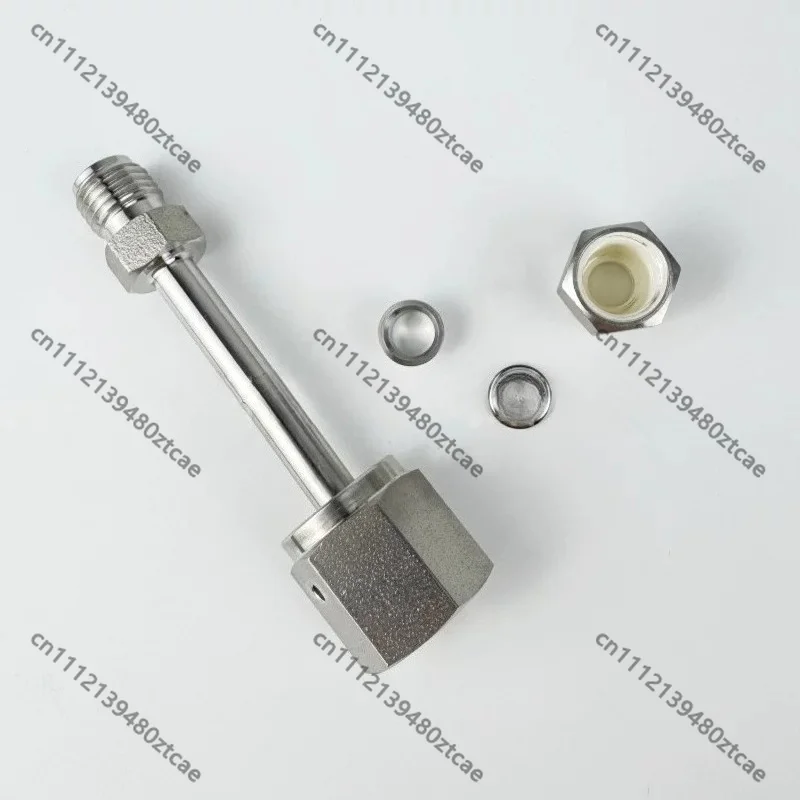 316L Stainless Steel Male Female VCR To Compression Fitting Ultra Pure 1/4 1/2 Weld Tube Adapter