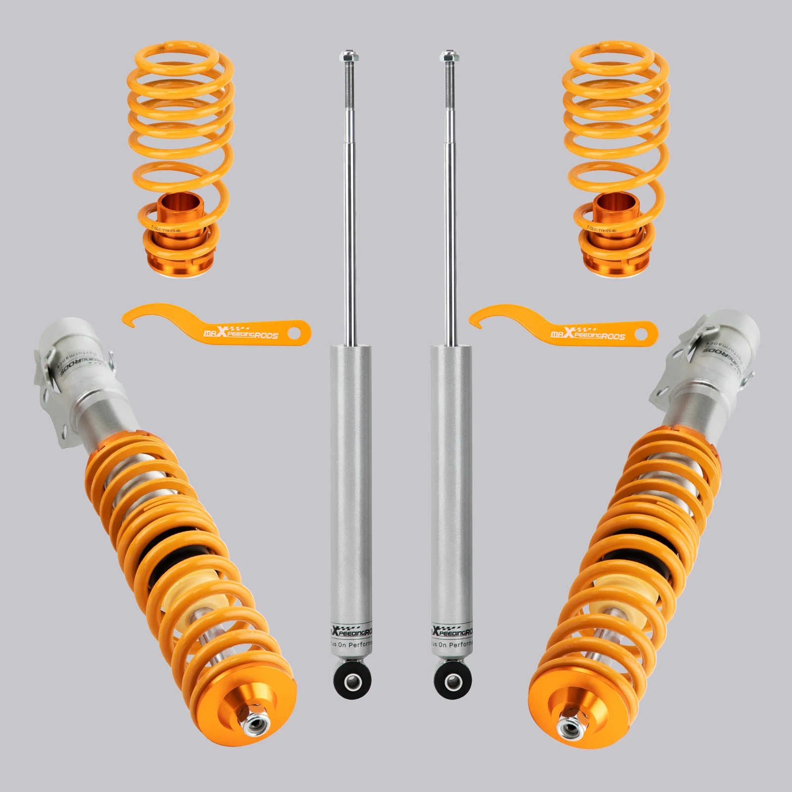 Full Set Coilovers for VW LUPO 6X + SEAT AROSA 6H Adjustable Coil Over Suspension 98–05
