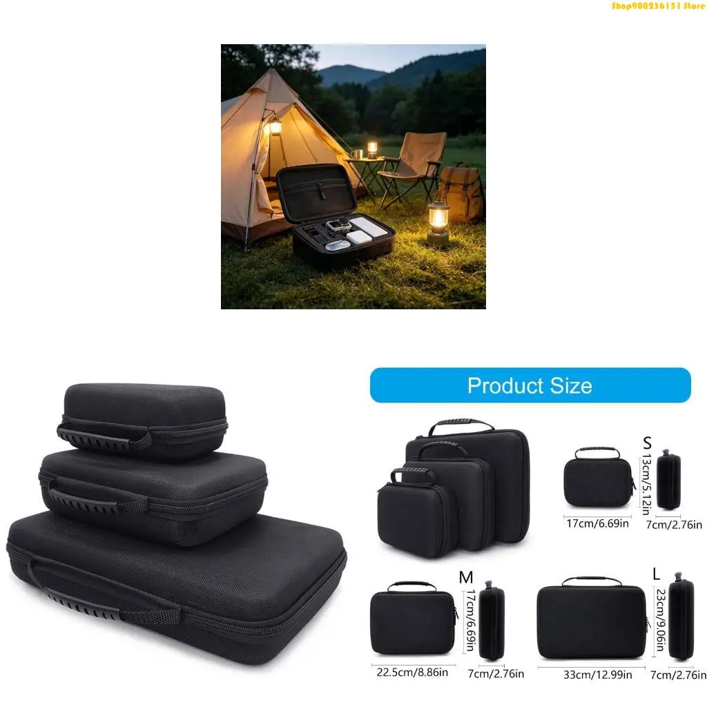 G92C Shockproof DIY Digital Storage Bag with Customizable Insert And Ergonomic Handle for Camera