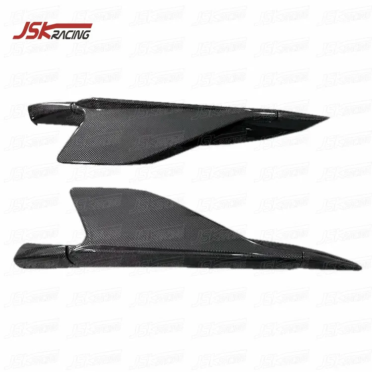 CAPRISTO STYLE CARBON FIBER SIDE FIN SIDE SKIRTS for 2015-2018 FERRARI 488 GTB