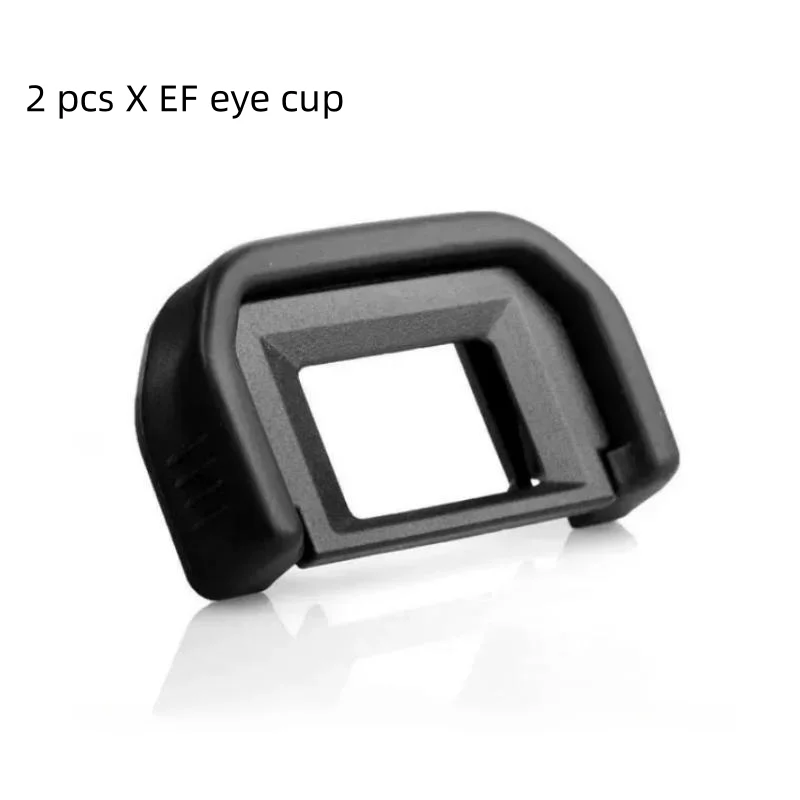 

2 Pcs EF Viewfinder Rubber Eye Cup Eyepiece Eyecup for Canon 650D 600D 550D 500D 450D 1100D 1000D 400D SLR Camera Kits Accessori