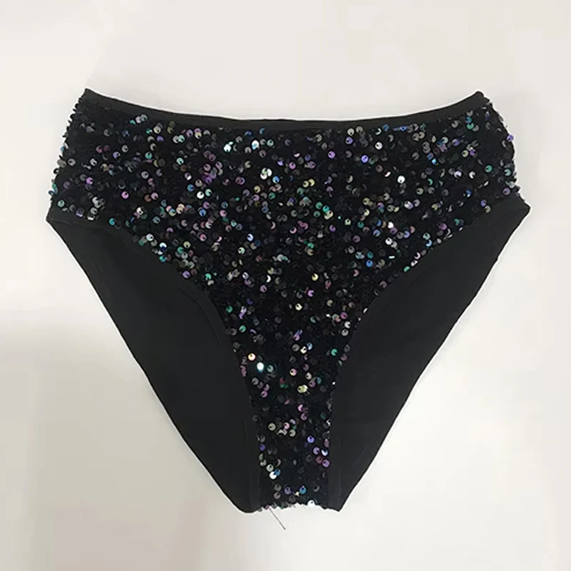 القطب أزياء رقص مثير الأحمر الترتر السراويل النساء ملهى ليلي بار الملابس الكبار الجاز Dancewear جوجو راقصة وتتسابق الأسود VDB3180