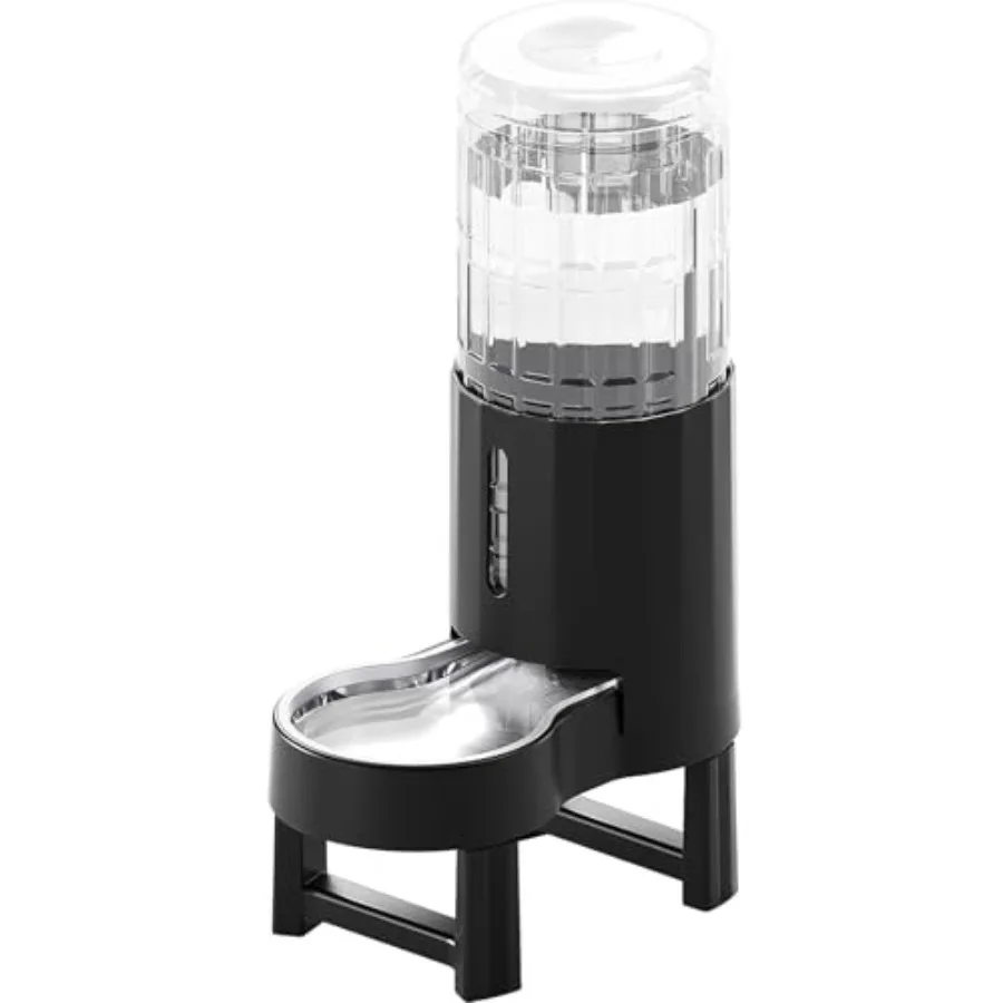 

Elevated Dog Water Bowl Dispenser for Large Dogs 2.5 Gallon Tall Raised Pet Waterer Stand Relieve Neck Pressure Large Ccity and