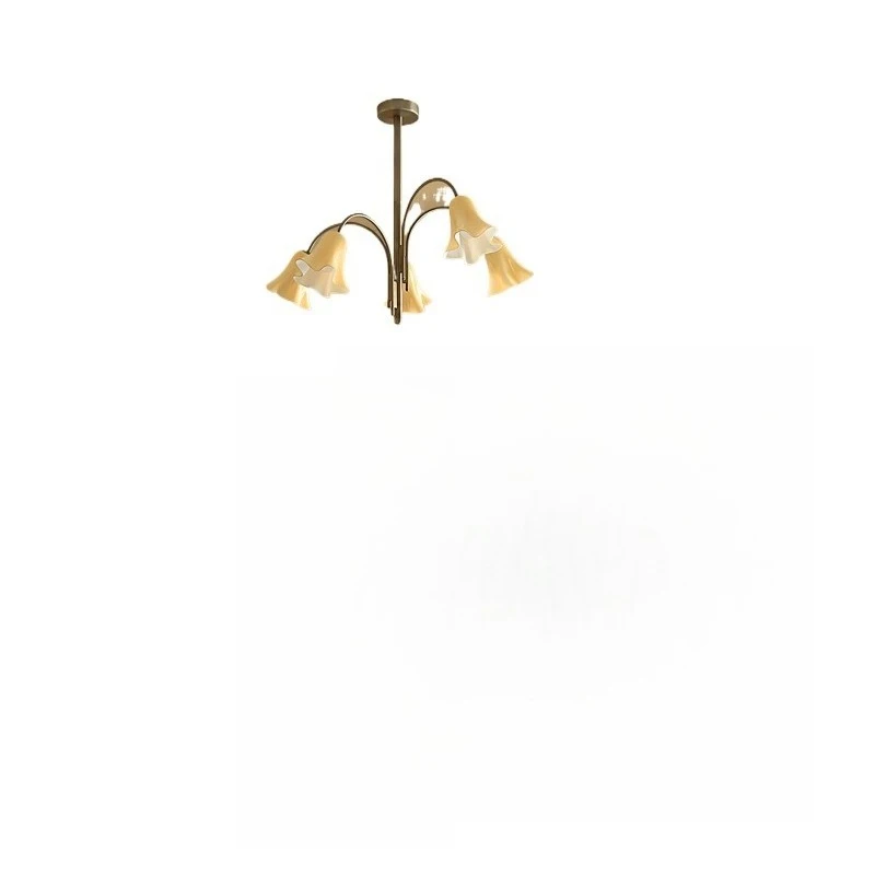 

Французская люстра в средневековом стиле, светильник для спальни, роскошная ретро-люстра для гостиной, потолочный светильник.