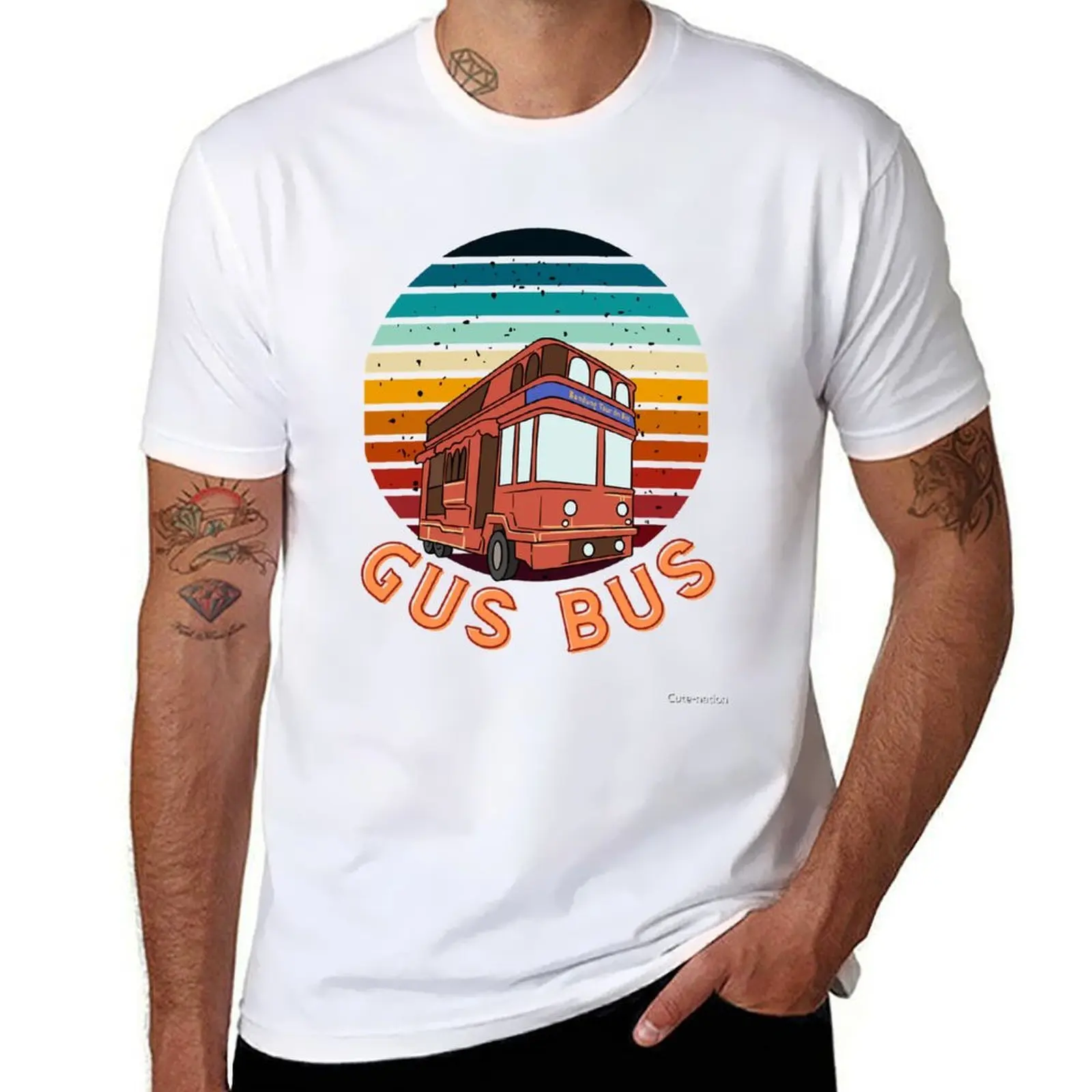 

Autocollants Gus bus, gus bus mignon, chemises vintage gus bus T-Shirt man t shirt summer man t shirts for men T-Shirt