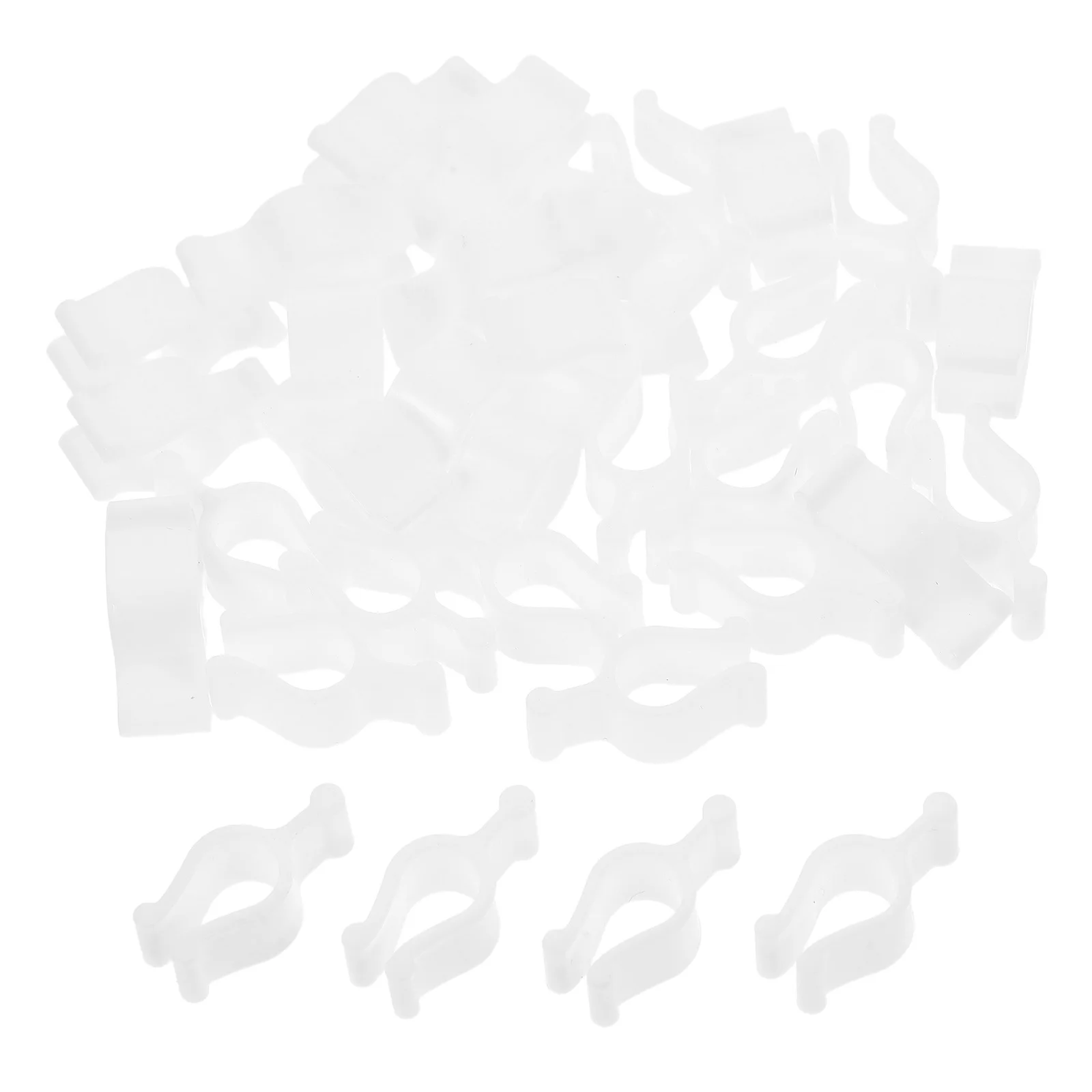 

30pcs Cleansing Oil Bottle Pump Leakproof Dispenser Accessory Shampoo Lotion Replacement Head Collar