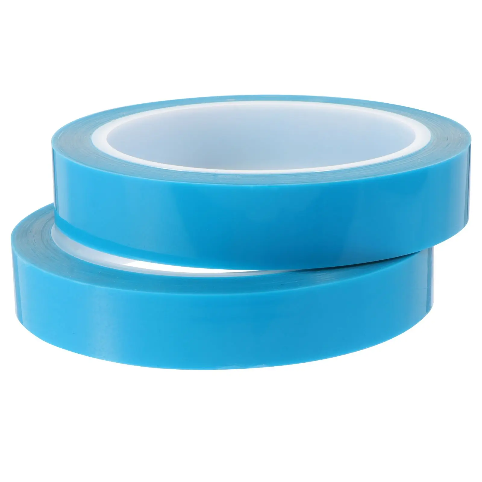 

2 Rolls Blue PET Adhesive Tape 20mmx50m No Residue High Temperature Fridge Freezer Door Fixing DIY Sealing Solution