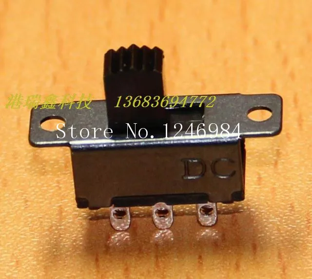 [SA]Small electronic switch vertical sliding panel toggle switch DC power switch SS-22F32---200pcs/lot
