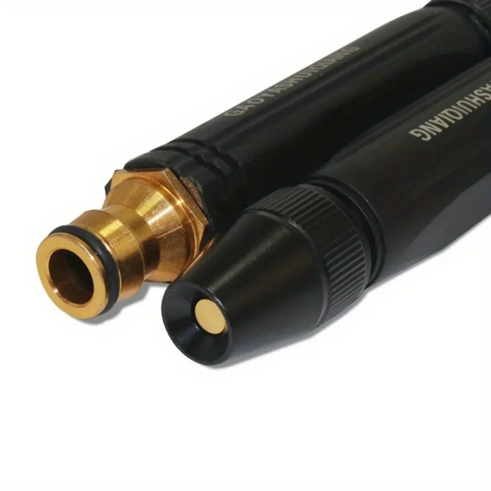High-Pressure Water Gun Household Car Wash Water Black Car Wash Nozzle Diamond Water Watering Pipe Car Wash Gun image 5