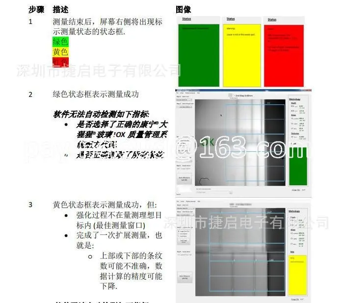 GG6 6th Generation Glass Surface Stress Value Monitoring Software V2.5