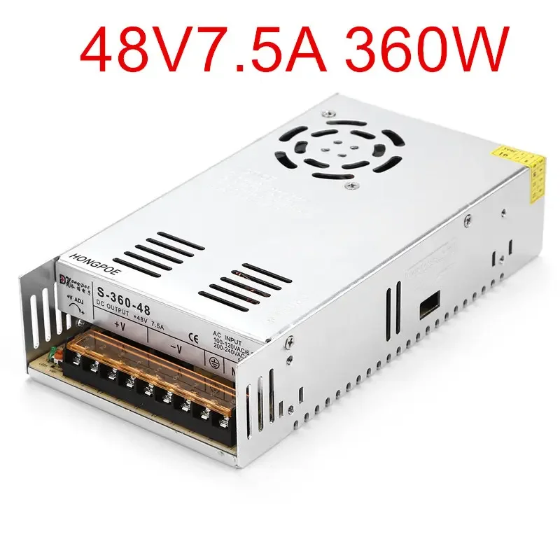 12V 24V 36V 48V 360W Switching Power Supply 100-220V to 12 24 36 48 7.5A 10A 15A 30A Source Transformer Power