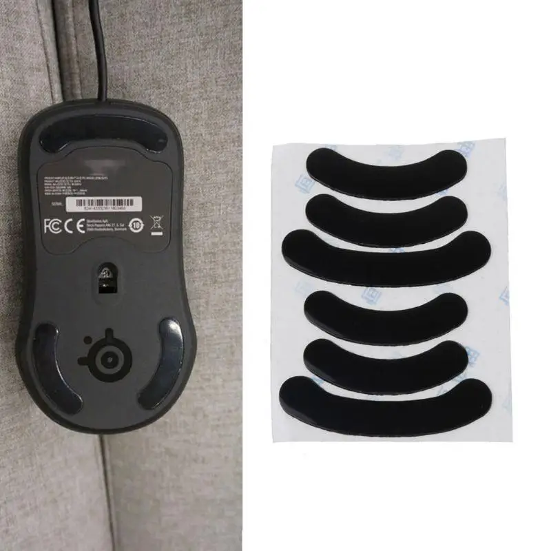 652F For 106 Glides Wireless Mouse 0.6mm Game Competition Level Mouse Feet Mouse Skates Gildes 2pcs