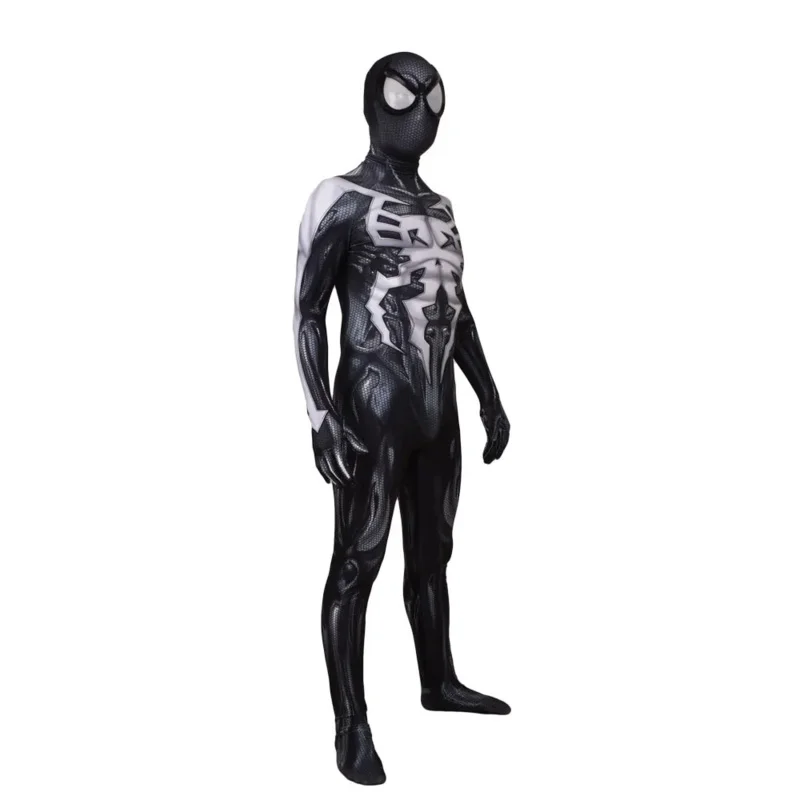 Superhero Costume for Children and Adults, Full Body Zentai Suit, Blue and Red, for Halloween, 2099