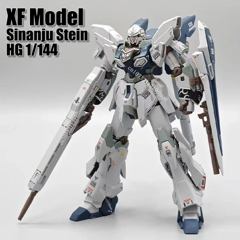 

В наличии Модель XF Sinanju Stein HG 1/144 NT MSN-06S Комплект сборной модели Игрушечные фигурки Робот Наборы пластиковых моделей Подарки