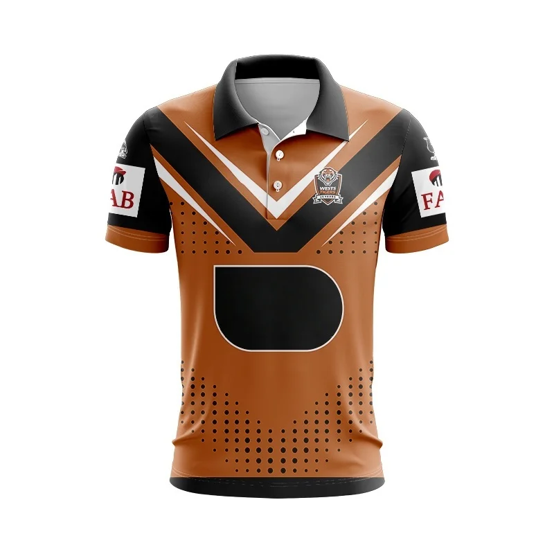 2024 Tigers - Home and Away Rugby Shirt - Polo Shirt S-5XL 